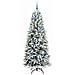 Albero di Natale artificiale con 300 LED Bianco 210 cm - Foto miniatura 3