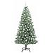 Albero di Natale Artificiale Imbiancato con Luci LED 210 cm - Foto miniatura 3