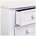 Comodino In Legno Con 2 Cassetti Bianchi 42x34x57.h Cm - Foto miniatura 7