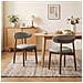 Set da 6 sedie da pranzo, robuste ed eleganti, in stile minimalista scandinavo, ideali per sala da pranzo e cucina, colore verde - Foto miniatura 4