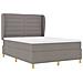 Letto a molle con materasso Talpa 200 x 140 cm Tessuto - Foto miniatura 5