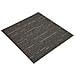 Piastrella per Tappeto Striato Marrone Chiaro 50 x 50 cm 20 pcs - Foto miniatura 1