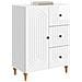Credenza Bianco Lucido 66 x 34,5 x 90 cm Legno ingegnerizzato - Foto miniatura 2