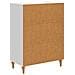 Credenza Bianco Lucido 66 x 34,5 x 90 cm Legno ingegnerizzato - Foto miniatura 6