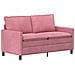 Set di divani 2 pcs Rosa Velluto - Foto miniatura 4