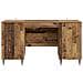 Scrivania Legno antico 142,5 x 50 x 75 cm Legno ingegnerizzato - Foto miniatura 4