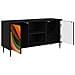 Mobile TV BONN 102 x 33 x 51 cm Rovere Nero - Foto miniatura 3