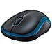 Mouse Wireless M185 Ottico 3 Tasti 1000 DPI Colore Nero e Blu - Foto miniatura 2