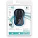 Mouse Wireless M185 Ottico 3 Tasti 1000 DPI Colore Nero e Blu - Foto miniatura 5