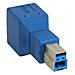 adattatore usb 3.0 type-b maschio a usb 3.0 type-b femmina - Foto miniatura 1