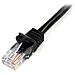 Cavo di rete CAT 5e - Cavo Patch Ethernet RJ45 UTP Nero da 3m antigroviglio - Cavo RJ45 M / M Cat 5e - Foto miniatura 2