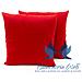 Coppia Cuscini Arredo Imbottiti Tessuto Ottoman In Tinta Unita Colore Rosso 20 40x40 Rosso 20 - Foto miniatura 2