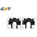 2xlower Roller Bushing Ar200,ar160,al2030,1000#nbrgp0260fcz1 - Foto miniatura 1