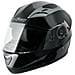 Casco Modulare Apribile Moto Touring Sport Visiera Parasole Nero L - Foto miniatura 5