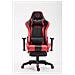 Sedia Gaming Boavista in Similpelle I Poltrona Racing con Doppio Cuscino I Sedia Ufficio Sportiva Portata Max 136 kg I Sedia Gamer Nero Rosso con Poggiapiedi - Foto miniatura 2