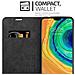 Custodia Compatibile Con Huawei Mate 30 In Nero Di Notte - Coperchio Protettiva Con Chiusura Magnetica, Funzione Stand E Tasca Per Le Carte - Foto miniatura 5