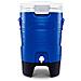 Sport 5 Gallon Roller Distributore Di Bevande Isolato Con Ruote, 18.9 Litro, Blu - Foto miniatura 3