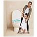 Ezy- Potty Training Toilet Seat Topper Antiscivolo E Grande Per La Corsa Aqua - Foto miniatura 4