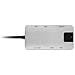 Docking Station UH1400P Hub Portatile Senza driver 8-in-1 USB-C Colore Argento Nero - Foto miniatura 5