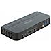 Switch Hdmi Kvm 4k 60 Hz con USB 3.0 e audio Kvm audio interruttore USB 2 X Kvm audio USB 1 Lokaler Benutzer Desktop - Foto miniatura 1
