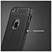 Custodia Compatibile Con Apple Iphone 6 / 6s In Nero Profondo - Coperchio Protettivo In Silicone Tpu Con Applicazione Di Finta Pelle Nobile - Foto miniatura 6
