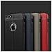 Custodia Compatibile Con Apple Iphone 6 / 6s In Nero Profondo - Coperchio Protettivo In Silicone Tpu Con Applicazione Di Finta Pelle Nobile - Foto miniatura 8