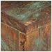 Tavolino Da Salotto 68x68x41 Cm In Legno Massello Di Recupero - Foto miniatura 2