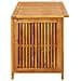 Baule Da Giardino 113x50x58 Cm In Legno Massello Di Acacia - Foto miniatura 3