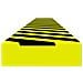 Protezione Angoli Giallo E Nero 6x2x101,5 Cm In Pu - Foto miniatura 1