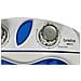 Wm1111 Mini Lavatrice Portatile Con Centrifuga Per Campeggio Capacità 3kg Vestiti 150w Bianco /blu - Foto miniatura 5