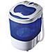 Wm1111 Mini Lavatrice Portatile Con Centrifuga Per Campeggio Capacità 3kg Vestiti 150w Bianco /blu - Foto miniatura 1