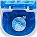 Wm1111 Mini Lavatrice Portatile Con Centrifuga Per Campeggio Capacità 3kg Vestiti 150w Bianco /blu - Foto miniatura 8