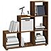 Libreria A Scala Rovere Marrone 107 Cm In Legno Multistrato - Foto miniatura 3