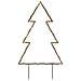 Decorazione Luminosa Natalizia Con Picchetti Albero 115led 90cm - Foto miniatura 1