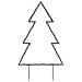 Decorazione Luminosa Natalizia Con Picchetti Albero 115led 90cm - Foto miniatura 4