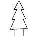Decorazione Luminosa Natalizia Con Picchetti Albero 115led 90cm - Foto miniatura 6