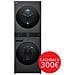WT1210BBF LAVATRICE + ASCIUGATRICE WASH TOWER WIFI DUAL INVERTER 12KG CL.A - Foto miniatura 2