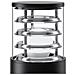 Lampada Da Terra Moderna Per Esterno Alluminio Nero 1 Luce E27 60w Ip54 - Foto miniatura 2