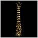 Stella Cometa per Albero di Natale Puntale Cascata con 465 Led Bianco Caldo - Foto miniatura 3