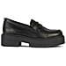 Spherica Ec7 Loafer Mocassino Pelle Di Mucca Scarpe Donna Nero Eu 40, D36vdi 00043 C9999 - Foto miniatura 2