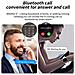 Smartwatch Con Chiamata Bluetooth, Monitoraggio Frequenza Cardiaca E Pressione Sanguigna, Ip68 Impermeabile Black - Foto miniatura 5