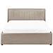 Letto Contenitore Bouclé Montlaur 140 X 200 Cm Tortora - Foto miniatura 7