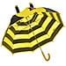 Ombrello Per Bambini Con Disegno Bee. Con 70 Cm Di Diametro E Manico Confortevole. - Foto miniatura 3
