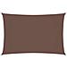 Parasole A Vela Oxford Rettangolare 2,5x5 M Marrone - Foto miniatura 1