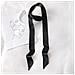 Elegante Sciarpa Lunga In Pura Seta Di Gelso Al 100% - Accessorio Di Moda Versatile Black - Foto miniatura 3