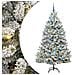 Albero di Natale artificiale con 300 LED Verde e Bianco 180 cm - Foto miniatura 1