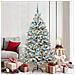 Albero di Natale artificiale con 300 LED Verde e Bianco 180 cm - Foto miniatura 2