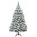 Albero di Natale artificiale con 300 LED Verde e Bianco 180 cm - Foto miniatura 4