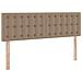 Letto con Contenitore Cappuccino 140 x 200 cm Pelle Sintetica - Foto miniatura 9