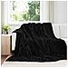 Coperta Nero 240 x 220 cm Panno - Foto miniatura 2